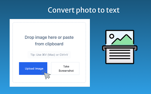 Photo to Text :: Use Photo to Text converter - online ocr: Easily extract text from image with this powerful image text extractor