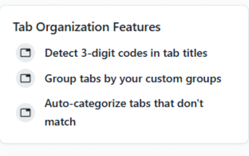 TabHive Tab Organizer :: Automatically organize your browser tabs into groups based on content using AI