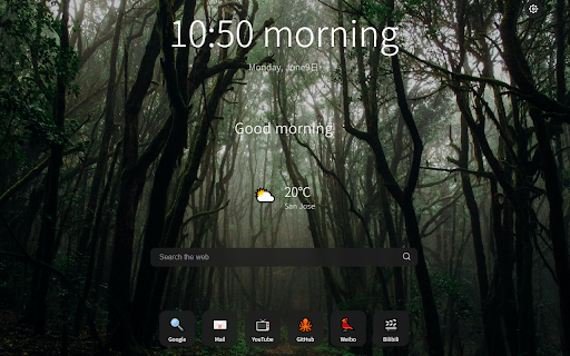 Home - Beautiful New Tab Page :: Beautiful start page inspired by iOS design language