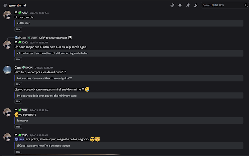 Discord Translate :: Translate Discord chat messages with Auto or AI mode