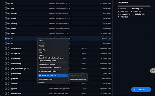 GitZip Pro :: GitZip for GitHub, but Pro.