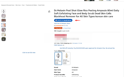 OriginSpotter - Amazon Product Origin :: Instantly see where Amazon products are made. Display country of origin on product pages.