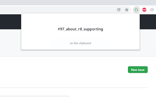 Github issue branch name generator :: Create a clean issue branch name for you in one click