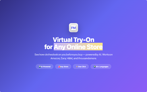 FitMagik - Virtual Try-On :: Try on clothes from any product page with AI. One click to see how products look on you.