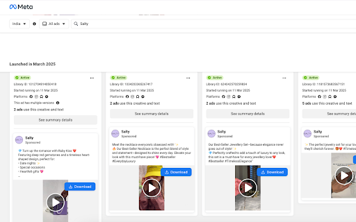 Facebook Ads Downloader :: Download Ads Videos From Facebook/Meta Ad Library