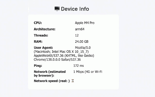 Device Info Viewer :: View your device's system information.
