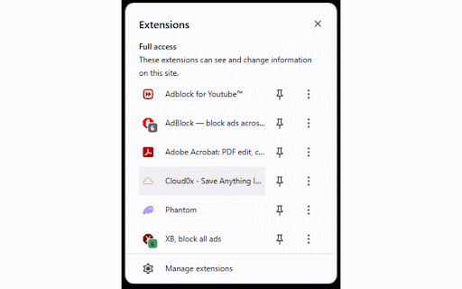 Cloud0x - Save Anything Instantly :: Save links, notes, and documents with one click. AI-powered auto-categorization and smart tagging.