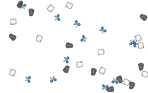 Piedra, Papel o Tijera :: Simulación del juego Piedra, Papel o Tijera.