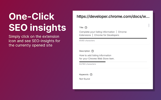MetaWatch :: Monitor and analyze webpage SEO metadata in real-time