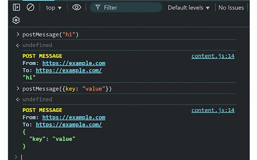 PostMessage Listener :: A basic logger for postMessages. This allows you to easily monitor the post messages on the console.
This is an open source…