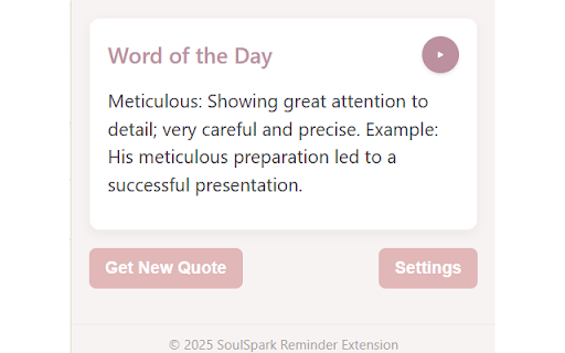 SoulSpark Reminder :: Receive uplifting quotes, encouragement, and words of wisdom throughout your day