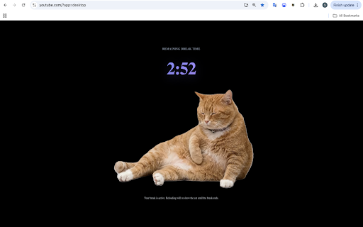 Smart Cat Guard :: Smart Cat Guard enforces healthy browsing breaks with adorable cat overlays.