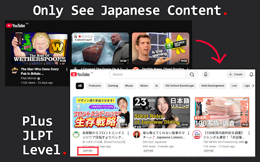NihongoTube :: The ultimate Japanese immersion building tool for YouTube.