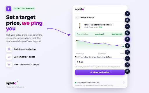 Spialo: Music Gear Price Comparison :: Compare music gear prices across retailers as you browse.