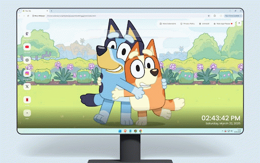 Bluey Wallpaper :: Enjoy adorable Bluey wallpapers in high quality to brighten up your screen!