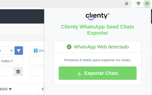 Clienty WhatsApp Seed Chats Exporter :: Clienty WhatsApp Seed Chats Exporter