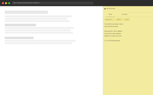 SideNotes :: Per-website notes in a side panel. Auto-saves. Syncs across devices.
