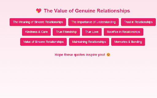 The Value of Genuine Relationships :: Explore quotes that highlight the importance and beauty of genuine relationships