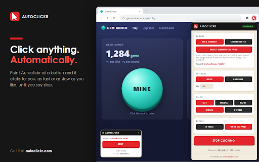 Autoclicker :: Autoclicker for Chrome helps you automate clicks on your Chrome browser.