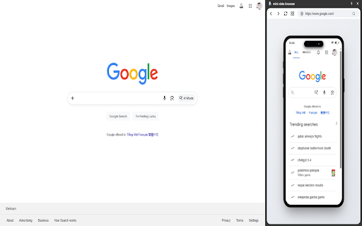 mini-app :: A convenient mini web browser that lives in your Chrome side panel for quick access.