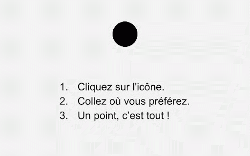 · point médian :: Copiez un point médian (·) dans votre presse-papiers