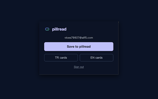 pillread :: Save articles to pillread — your AI-powered reading digest.