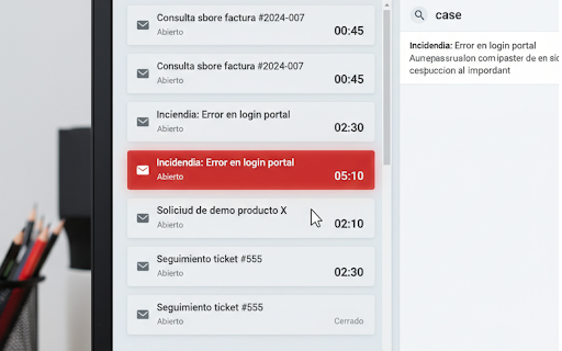 Cronómetro para Casos (v4 - Pro) :: Añade un cronómetro con alarmas visuales y notificaciones toast configurables.
