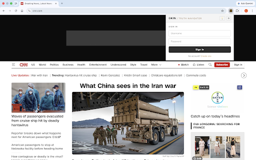 GKIN Truth Navigator :: Analyze any news article for manipulation, misinformation, and hidden narratives.