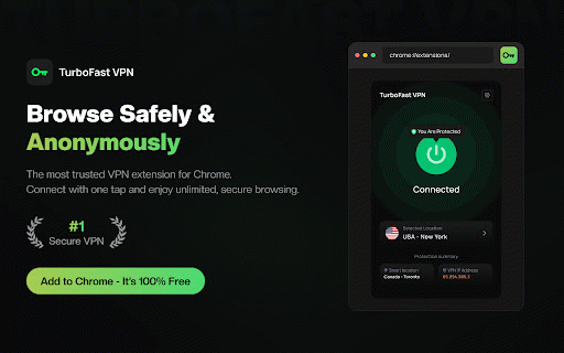 Free VPN for Chrome - Best VPN Proxy TurboFast :: Free VPN Extension for Chrome. Fast, secure and easy privacy. Unlimited bandwidth; unblock YouTube, Facebook, Netflix in one click.