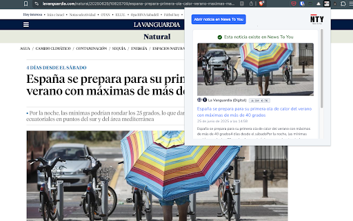 News To You :: Agrega noticias a News To You desde cualquier sitio