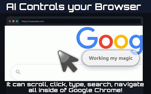 Idoit AI Browser Agent - works with Chrome :: AI-powered browser automation for Chrome. Automate tasks, fill forms, control websites with voice and intelligent web navigation.