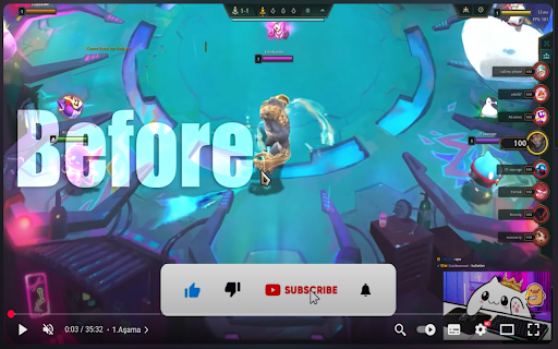 ES Video Zoom & Enhancer :: Zoom into videos at your mouse position and enhance their colors with the color panel.