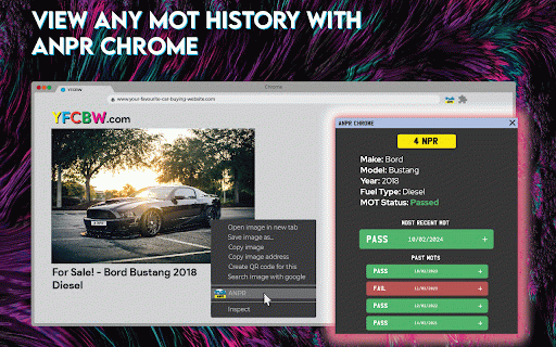 Dabers ANPR :: Right click and perform ANPR on any image featuring an automobile!