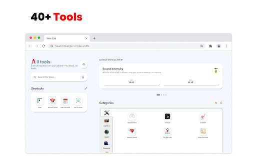 All Tools :: 40+ utility tools in a single app