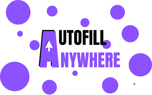 AutoFill Anywhere :: AutoFill Anywhere lets you save and re-use your form data. Auto-fill your forms with one click using a clean side panel.