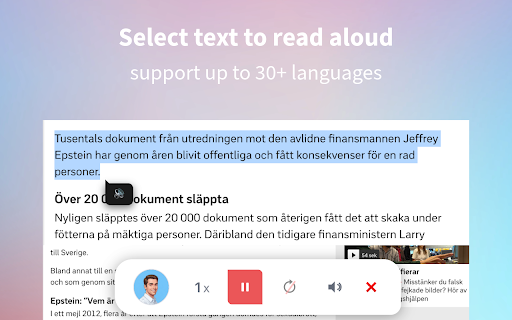 Ordböcker: Learn Swedish, Norwegian & Danish :: A customizable dictionary extension that supports double-click lookups, multiple dictionaries, and anki integration.