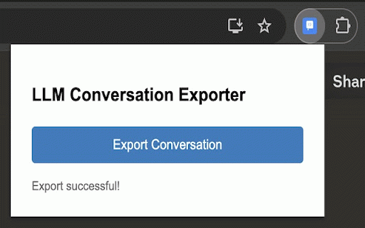 LLM Conversation Exporter :: Export conversations from various LLM interfaces