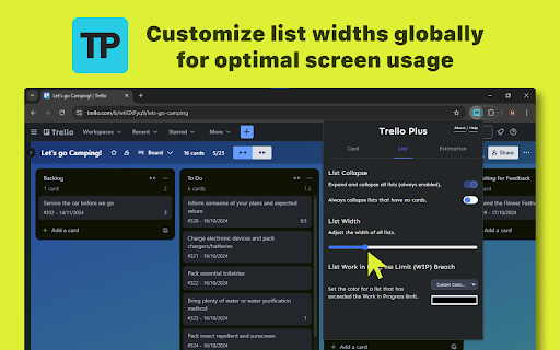 Trello Plus :: Trello plus more! Enhance your Trello experience.