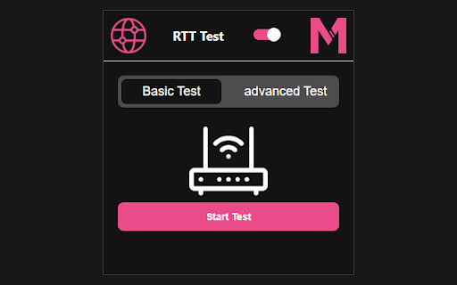 RTT Test :: RTT Test is a Chrome RTT Test extension that measure your network Round-Trip Time, simple and easy.