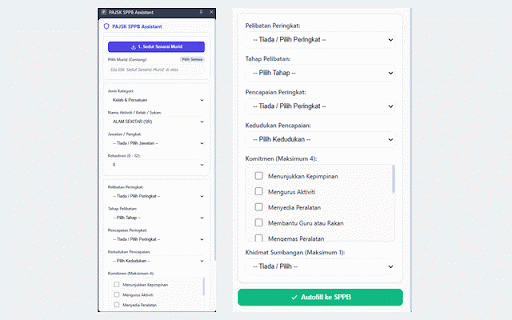 PAJSK Helper :: Pembantu Automasi Pengisian Data PAJSK SPPB MOE