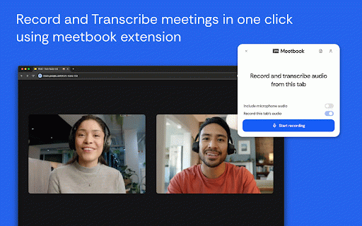 Meetbook: Record & Transcribe Meetings :: Record and transcribe your meetings with AI