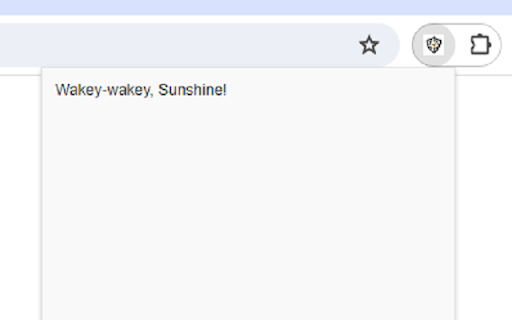 SmileStart! :: Enhances your browsing experience with customizable, time-sensitive greetings or a daily motivational quote.