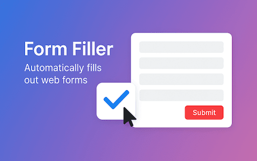 Form Filler :: One-click Form Filler Chrome extension auto-fills web forms with fake filler data. Test forms with this fast and reliable extension