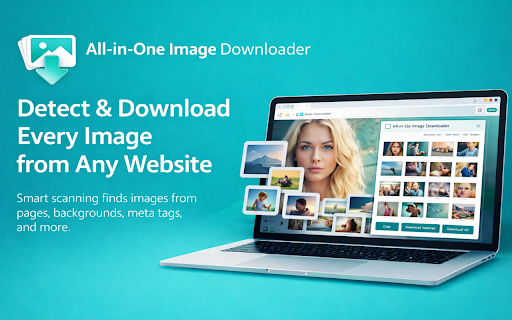 Image Downloader - All-in-One :: Image downloader for every webpage. Bulk download photos, CSS backgrounds, SVGs & lazy-loaded images. Preview & filter by size.