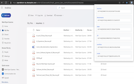 OneDrive ID Extractor :: Extract OneDrive folder ID