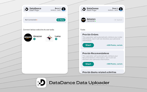 DataDance-Uploader :: Collect page records with the same generic extract as the DataDance app.