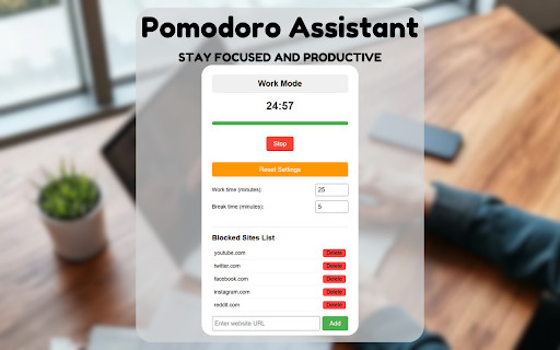 Pomodoro Assistant :: A tool to help you stay focused
