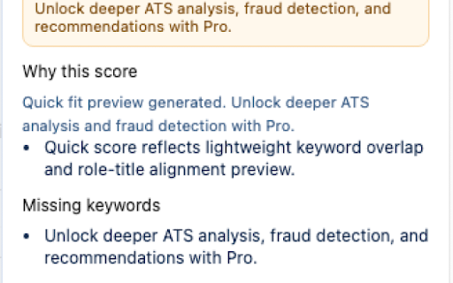 TheAIDome Job Copilot :: Instant AI job analysis with trust signals, ATS match, and actionable recommendations.
