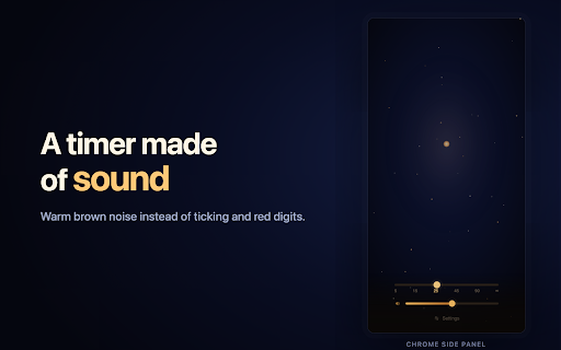 Minimalist Timer :: A clean minimalist timer for focus and study, with warm brown noise, focus sounds, and an aesthetic pomodoro timer.