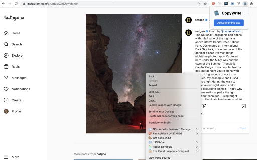 CopyWrite :: Copy text and images with freedom, allowing users to overcome restrictions originally enforced by a site